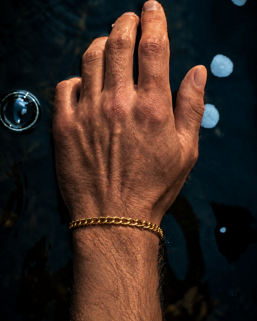 CUBAN BRACELET 3MM | 18K GOLD