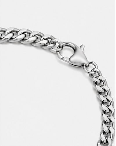 CUBAN BRACELET 3MM | SILVER